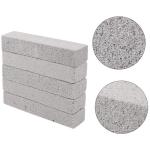 GRILL BRICK, 3.5 X 4 X 8, CHARCOAL,12/CARTON