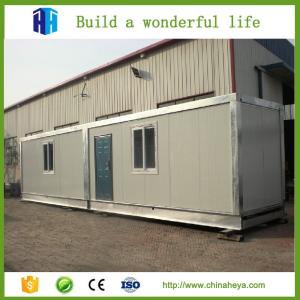 China prefabricated steel frame container house 20ft 40ft changing room prices factory