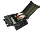 16 Outputs Fiber Cable Joint Box , Black 1 x 16 Splitter Optical Fiber Cable
