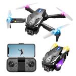 Black Lu600 Folding Drone Photography 2.4g Wifi Mini Drone 4k Waterproof Optical