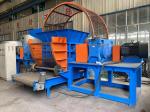 60KW Scrap Tire Shredder Tyre Crushing Machine Full Automatic