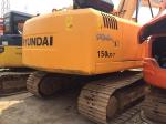 Used Hydraulic Excavator Hyundai R150LC-7 /Used Hyundai Tracked Excavator