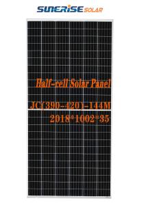 China Household 405W 50.1V 144PCS Half Cell Solar Panel factory