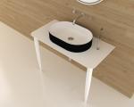 North America Style small bathroom sink cabinet for home / hotel