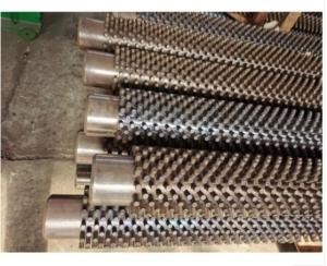 China DELLOK Carbon Steel Studded Tube for Petrochemical Industry factory