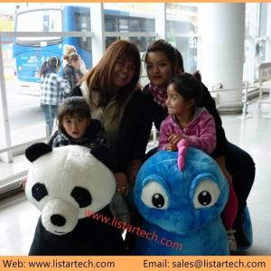 China Family Bicycles Rides Animal on Horse Both for Kids and Parents Riding in Mall factory