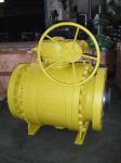 600LB Three Piece Side Entry Trunnion Type Ball Valve