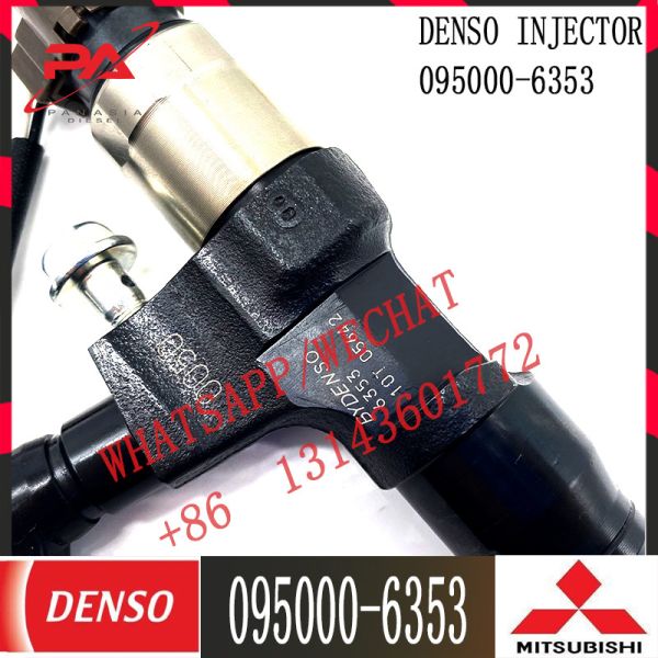 DENSO Common Rail Fuel Injector 095000-6353 095000-6351 095000-6352 For HINO J05E Engine