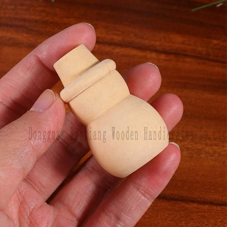 Unfinished Wood Christmas Tree Snowman, DIY Natural Wooden Xmas Tree for Arts and Crafts Children Graffiti Drawing Tool
