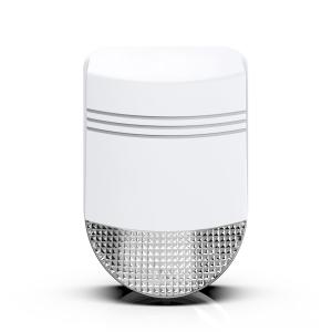 China Support Remote Controls 120dB Alarm Sound IP66 Popular Seller Outdoor Solar Siren With Repeater factory