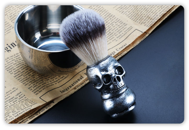 Light Weight Custom Logo Beard Brush Set For Luxurious Shaving Experience