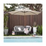 Patio Umbrella 10FT Steel Frame Waterproof Sun Shade Parasol for Outdoor Hanging