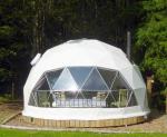 2-10 People Falimy Holidays Outdoor Geodesic Round Camping Dome Tent For Resort