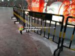 Customized Steel Pipe Fence / Railing , Roads Galvanized Steel Fence
