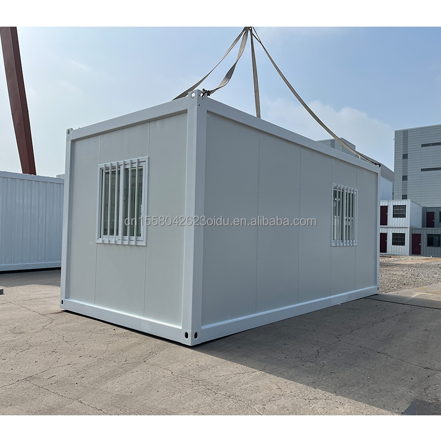 Galvanized Steel Square Tubes Main Structure Prefabricated Tiny Room Container House for Construction Site Warehouse Family