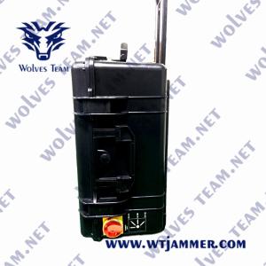 China Manpack WiFi 3.6G Anti Drone Jammers For Homeland Security factory