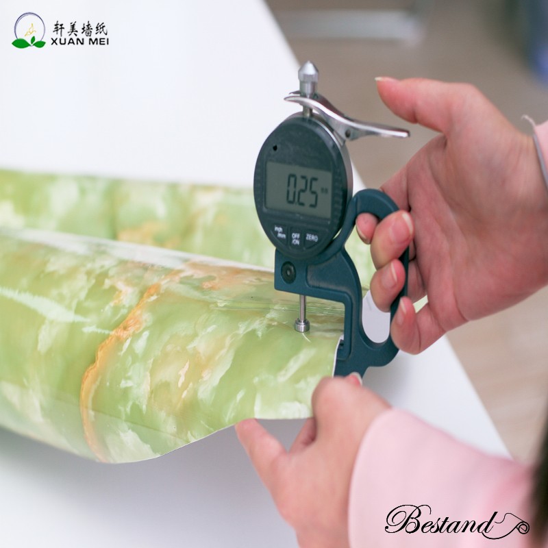 XuanMei Decorative Marble Contact Paper PVC Adhesive Film Thickness 0.2MM-0.3MM for Furniture Transformation