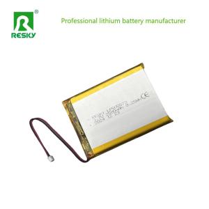China 505573 Lithium Polymer Battery Pack 3.7V 7.4V 2500mAh 18.5Wh For IP Camera factory