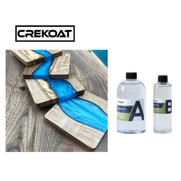 China Deep Casting Crafts Crystal Clear Epoxy Art Resin Resist Scratch factory