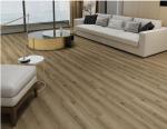 Waterproof Fire Retardant Stone Vinyl Composite Flooring Thin Brown Oak GKBM FT