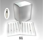 316L Surgical Stainless Steel Piercing Needle 100pcs/box sterilized by E. O. Gas