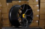 23x10j Matte Black Forged Alloy Wheels Aluminum Aftermarket Wheels 71.5