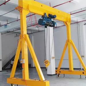China Mobile Portable Gantry Crane Industrial Workshop 2 Ton factory