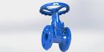 Flanged Connection EPDM Seal Water Gate Valve Low Pressure Loss