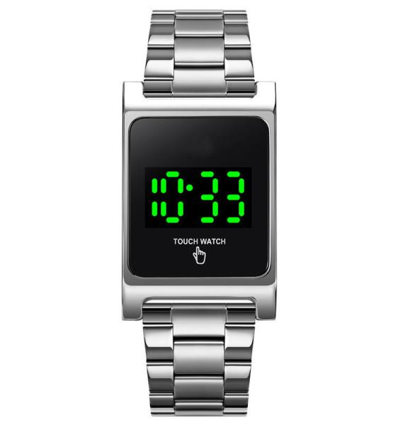 led watch touch screen 1869 new design touch screen LED watch digital stainless