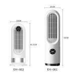 52*15 CM Tower Fan Space Heater Portable Electric PTC Heater for Household