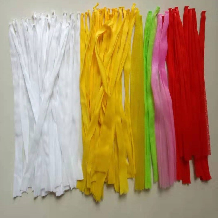 PE Packing Turmeric Mesh Netting Bags For Fresh Ginger