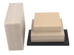 China Wear Resistance PEEK Plastic Sheet 8mm High Toughness Natural Color factory
