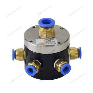 China 6 Channels Air Gas Pneumatic Rotary Union Slip Ring With Pressure -100KPa ~ 0.8MPa factory