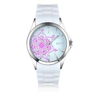 China Japan Movt Silicone Sports Watch With Multi - Color Interchangeable Band factory