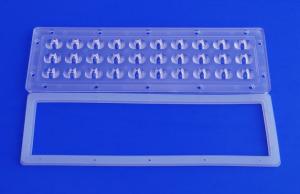 China 30W Lentes Optical Led Array Lens For Tunnel Lighting , Small footprint factory