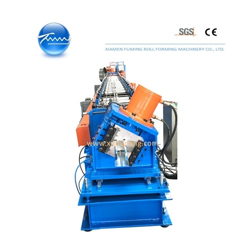 Industrial Shelf Roll Forming Line Racking Upright Profile Roll Forming Machine
