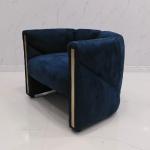 Italian Light Luxury Armchair Premium Sense Of Leisure Fabric Single Sofa Chair