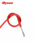 Red UL3223 Silicone Rubber Coated Wire , Flexible Rice Cooker Wire Weather