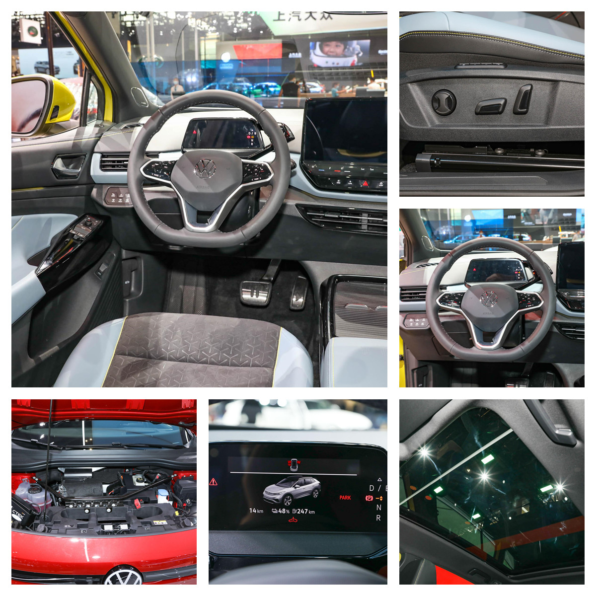 2023 Energy Vehicles VW Id4 X Electric Cars Id4 Crozz vw Id6 Crozz Pro Used Cars Seating 5 Turn to Left