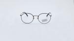 Two tone black gold eyeglasses vintage round titanium frame for Women Men clear