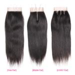 100% Malaysian Straight Hair Bundles For Black Women / Double Weft Hair