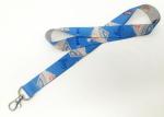 Fantastic Dye Sublimation Lanyards / Id Badge Lanyard With Cake Logo