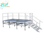Guangzhou hot selling adjustable aluminum portable stage platform