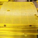 PU Material Anti Skid Mat 30mm ZP375 For Drilling Rig Rotary Table