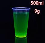 fruit juice plastic cup in 500 ml The disposable plastic juice cup