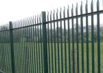 H3600mm Powder Coated Metal Palisade Fence