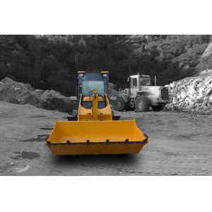 3900kg Operating Wheel Loader Machine Dust Environment Ready Powerful