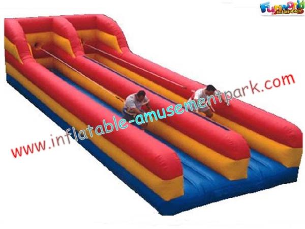 Customized Commercial grade 0.55mm PVC tarpaulin Inflatable Bungee Game Hire,
