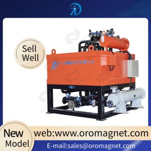 China Manual Electromagnetic Separator Efficiency Magnetic Iron Separation Machine low energy for feldspar ceramics slurry factory