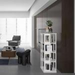 Removable Metal Storage Rack Steel Book Stand Display Library